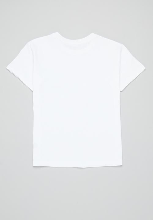 Superbalist - Girls 2 pack plain T-shirt - black & white
