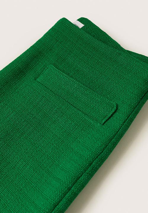 MANGO - Trousers julia - green