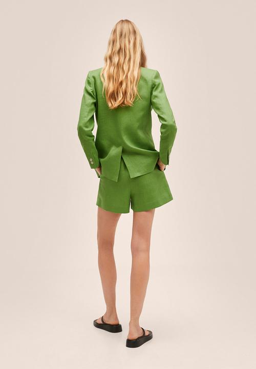 MANGO - Shorts ampa - green