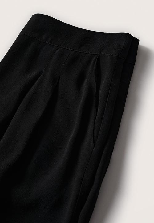 MANGO - Trousers life - black