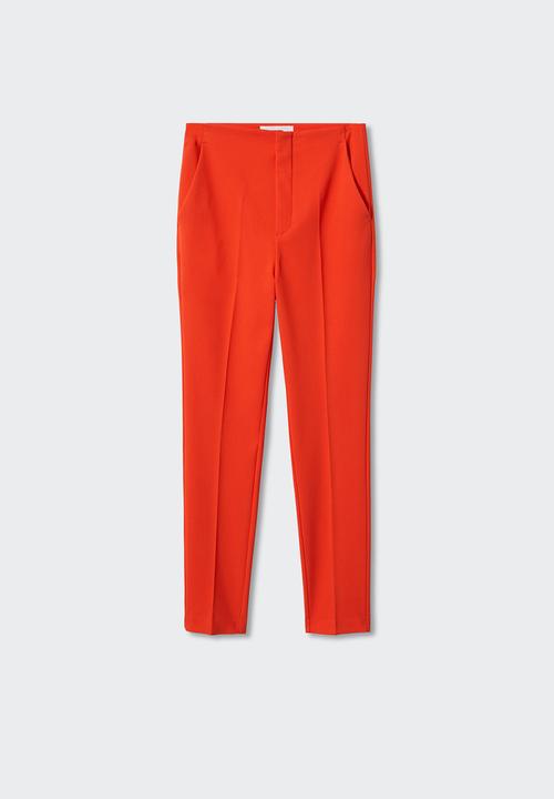 MANGO - Trousers dora - orange