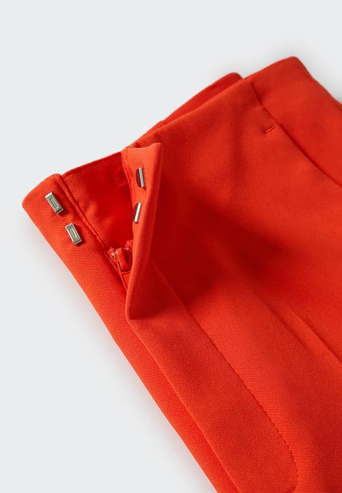 MANGO - Trousers dora - orange