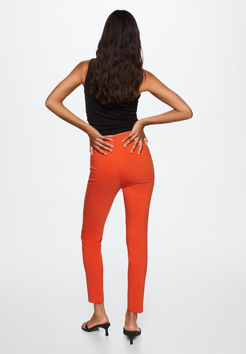 MANGO - Trousers dora - orange