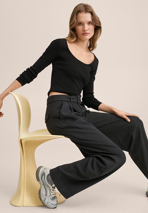 MANGO - Trousers singer - dark grey