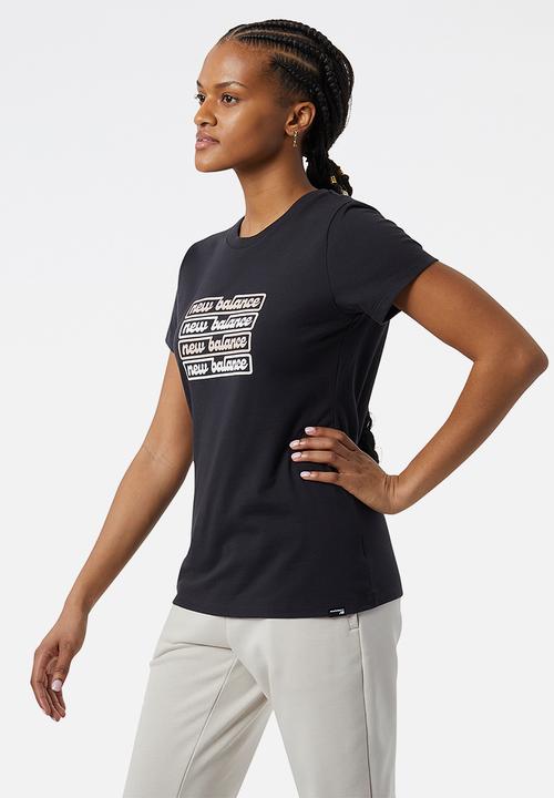 New Balance  - Nb classics core plus graphic tee - black