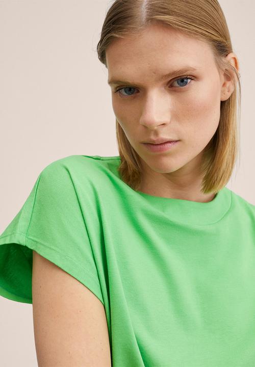 MANGO - T-shirt veri - green
