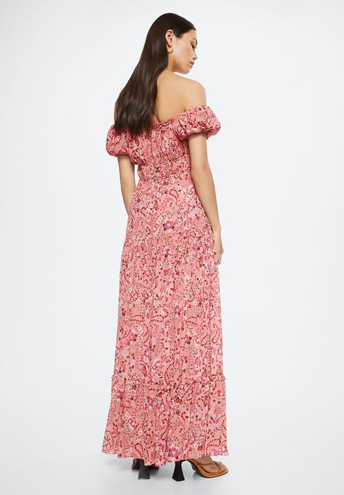 MANGO - Dress rose - pink
