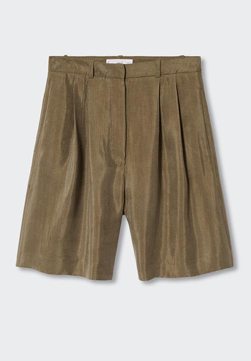 MANGO - Bermuda shorts dalia - khaki