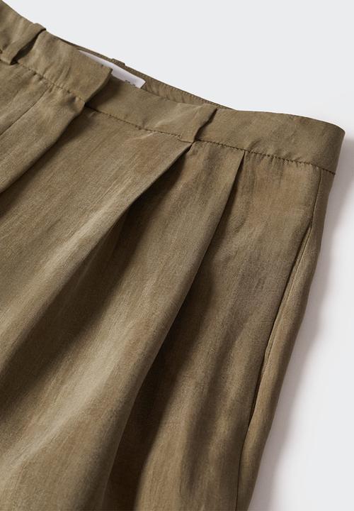 MANGO - Bermuda shorts dalia - khaki