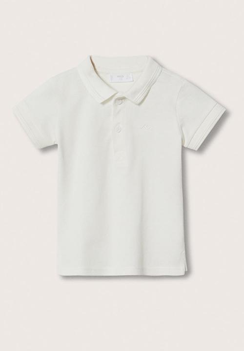 MANGO - Polo shirt javi - off white 