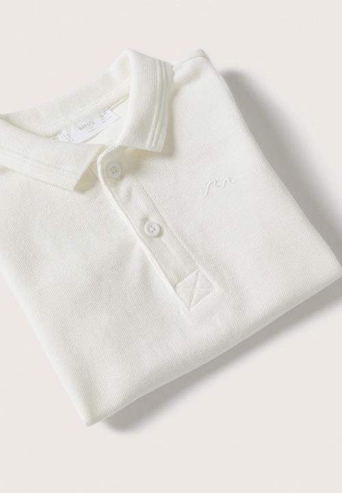 MANGO - Polo shirt javi - off white 