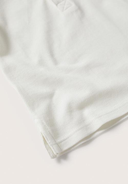MANGO - Polo shirt javi - off white 