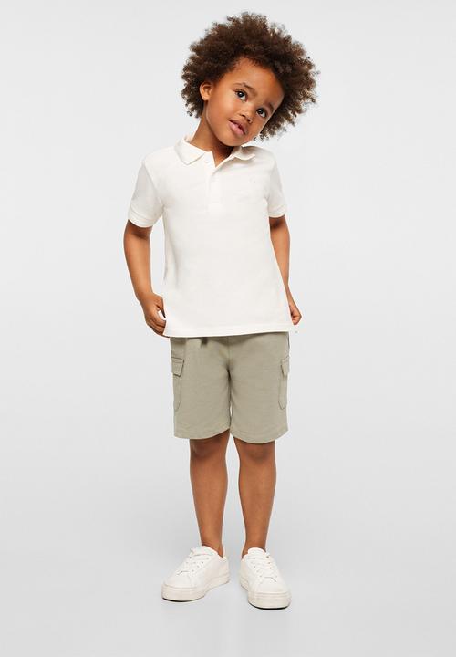 MANGO - Polo shirt javi - off white 