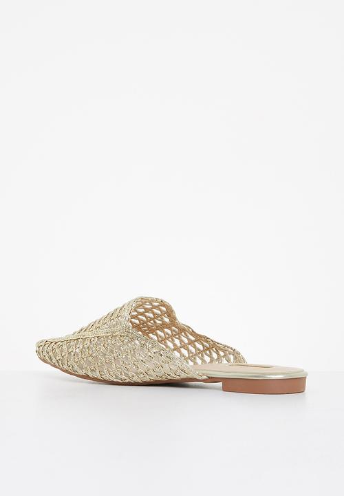 Plum - Hawn mule - gold