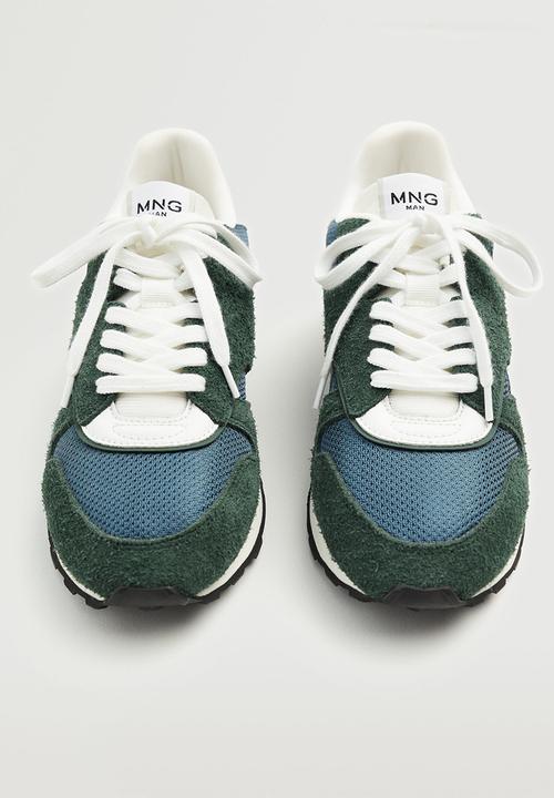 MANGO - Sport shoes maraton - green