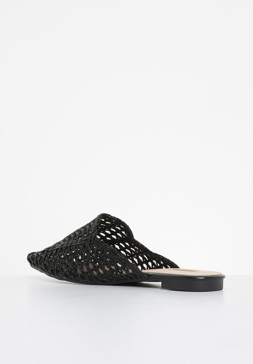 Plum - Hawn mule - black