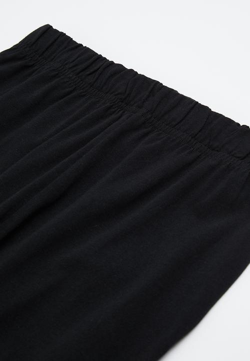 Superbalist - NASA tee & pant pj set - black