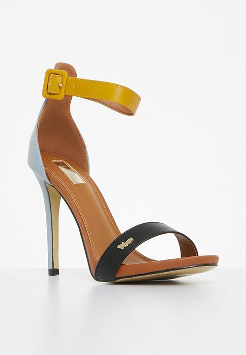Plum - Calista1 barely there stiletto heel - mint