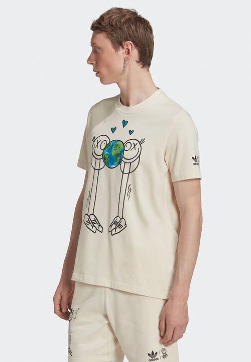 adidas Originals - adidas Originals x André Saraiva Tee - non-dyed white