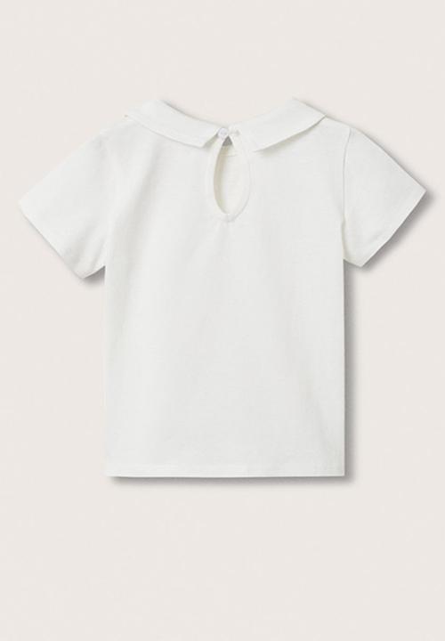 MANGO - T-shirt miss - off white 