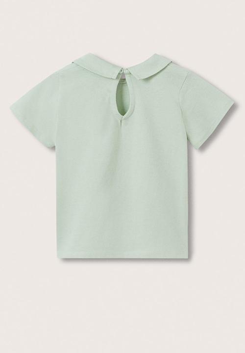 MANGO - T-shirt miss - green