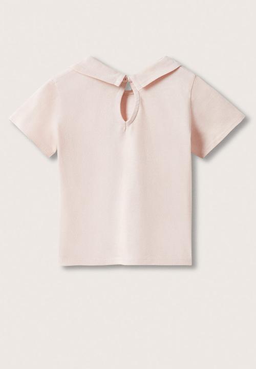 MANGO - T-shirt miss - pink