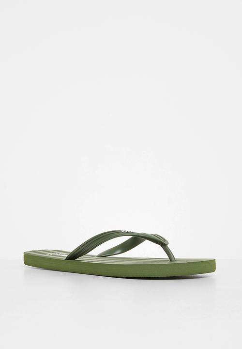 POLO - Andy plain flip-flop - olive