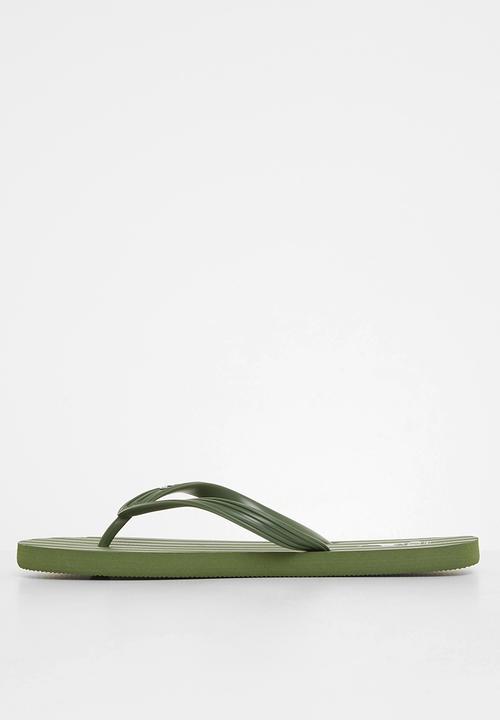 POLO - Andy plain flip-flop - olive
