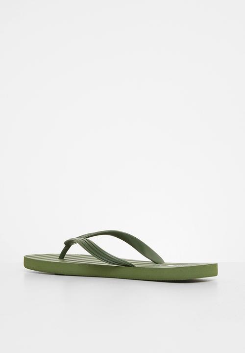 POLO - Andy plain flip-flop - olive