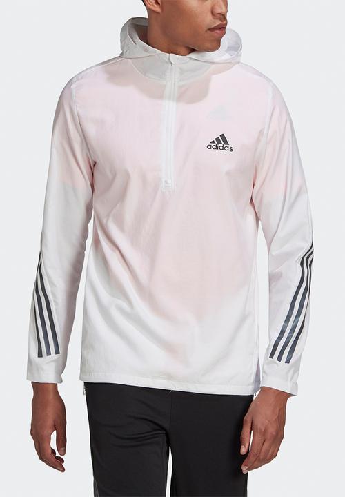 adidas Performance - Run icons jacket m - white