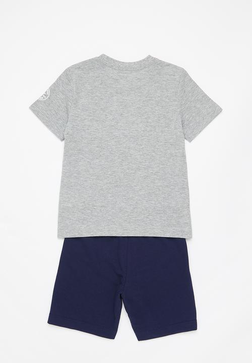 Converse - Cnvb logo aop ss tee short set - midnight navy