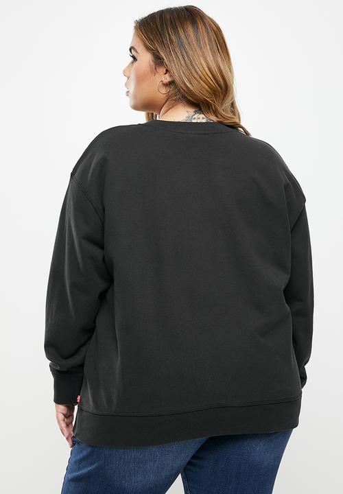 Levi’s® - Plus graphic standard crew - caviar