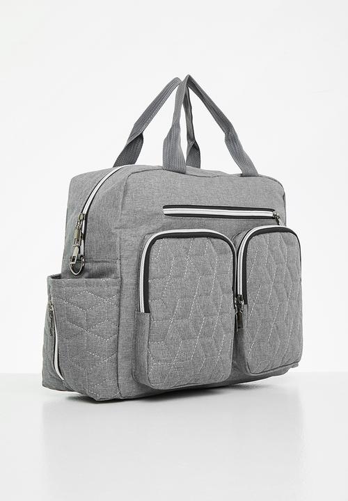 Pop Candy - Baby diaper bag - grey
