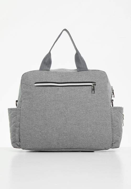 Pop Candy - Baby diaper bag - grey