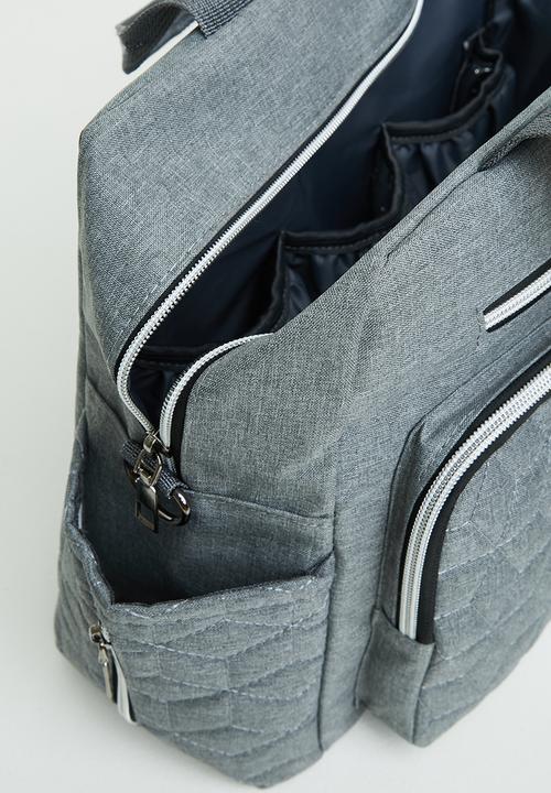 Pop Candy - Baby diaper bag - grey
