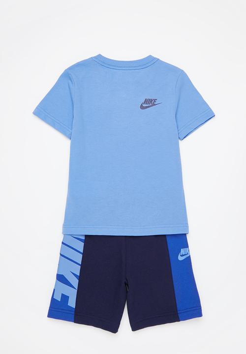 Nike - Nkb b nsw amplify ft short set - midnight navy
