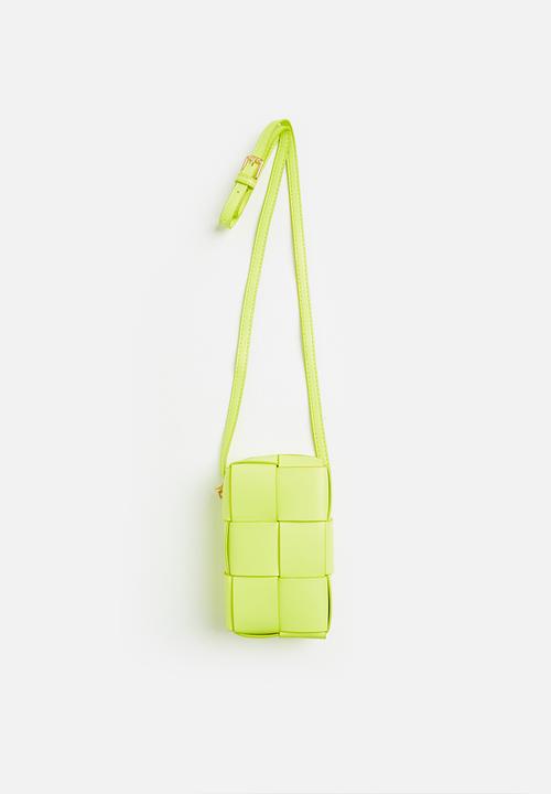 Superbalist - Woven crossbody bag - green
