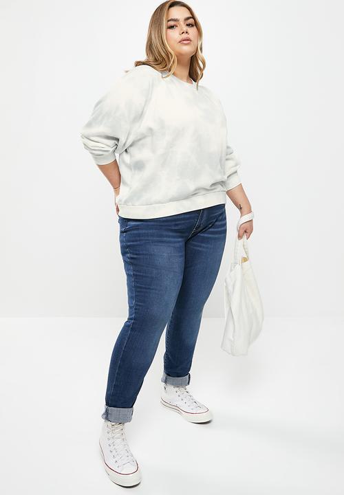 Levi’s® - Plus ng vintage raglan crew - blown up tie dye