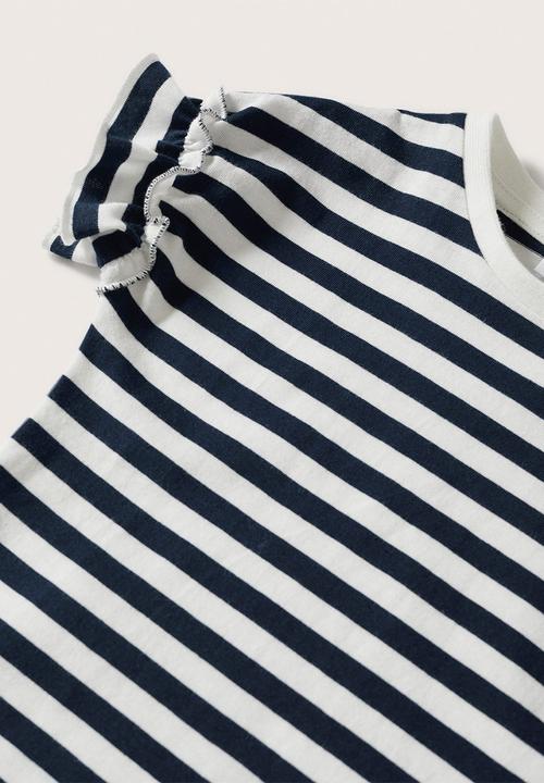 MANGO - T-shirt menorca - navy