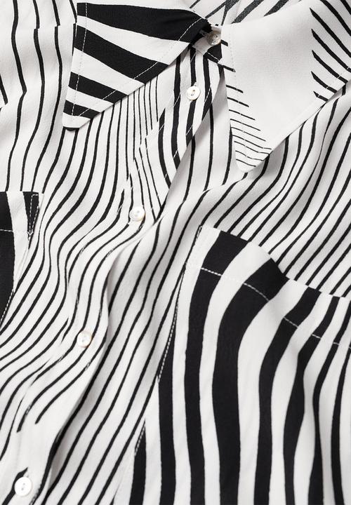 MANGO - Shirt lebril - black