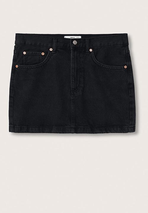 MANGO - Skirt mom - open grey