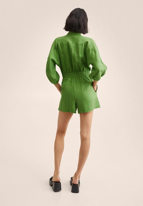 MANGO - Playsuit bellota - green