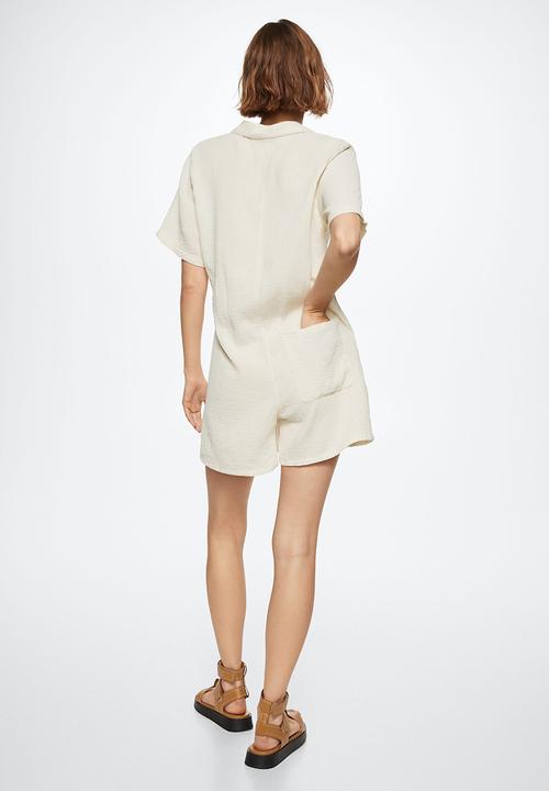 MANGO - Playsuit bambula - neutral