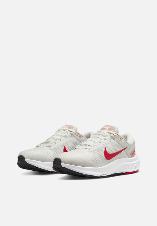 Nike - Nike air zoom structure 24 - summit white/university red-photon dust