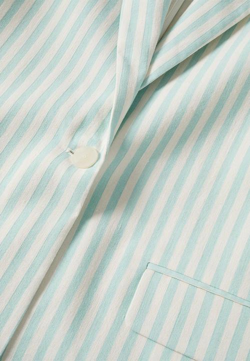 MANGO - Blazer sorbet - aqua