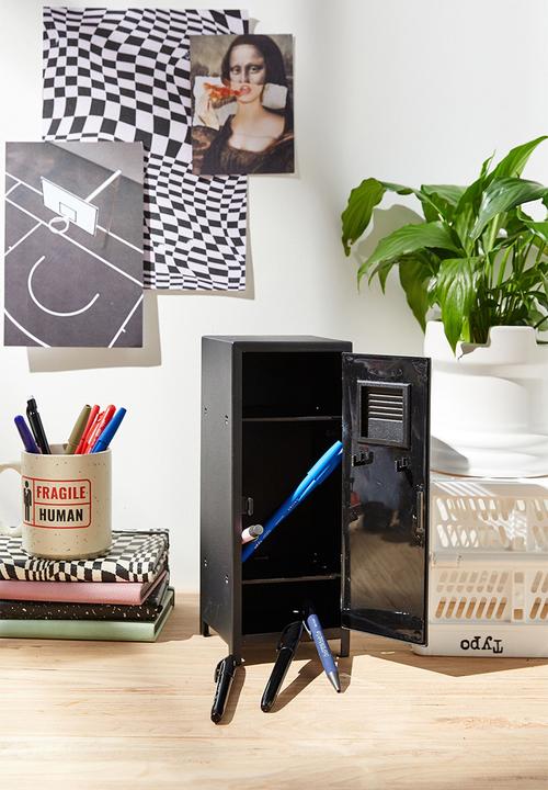 Typo - Varsity desktop locker - matte black