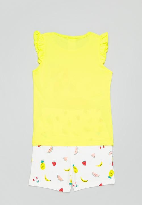 Pop Candy - Girls flamingo set - multi