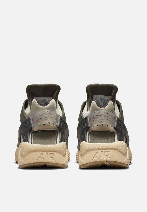 Nike - Nike air huarache crater prm - cargo khaki/limestone-sesame-black