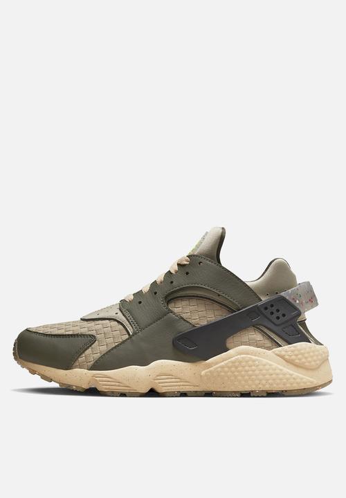 Nike - Nike air huarache crater prm - cargo khaki/limestone-sesame-black