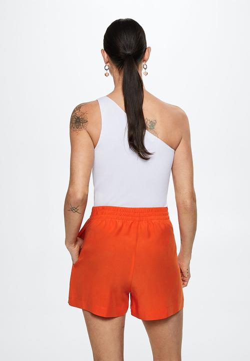 MANGO - Shorts lim - dark orange